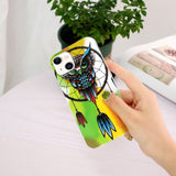 iPhone 15 Cover Motiv Ugle Drømmefanger