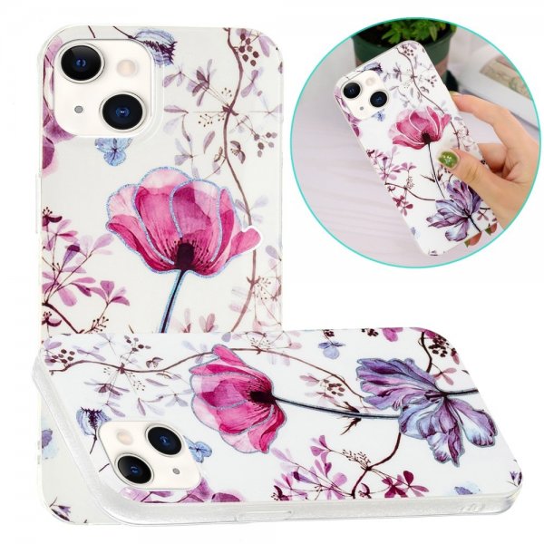 iPhone 15 Cover Motiv Lotus