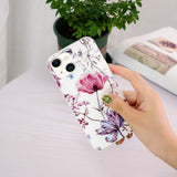 iPhone 15 Cover Motiv Lotus