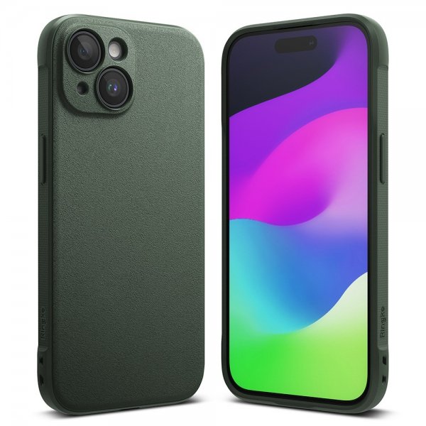 Ringke iPhone 15 Cover Onyx Dark Green