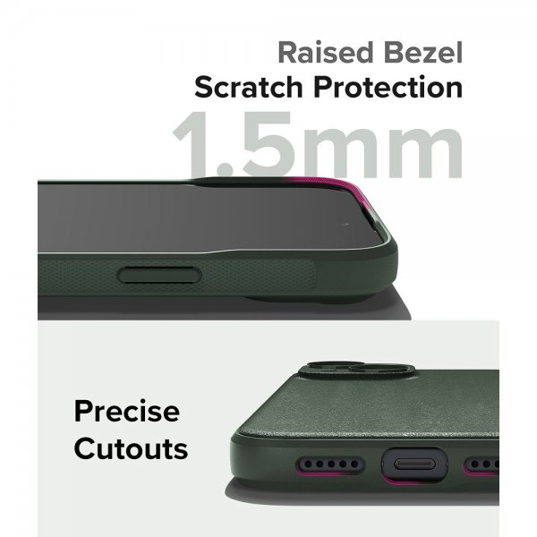 Ringke iPhone 15 Cover Onyx Dark Green