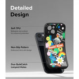Ringke iPhone 15 Cover Onyx Design Sticker
