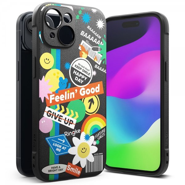Ringke iPhone 15 Cover Onyx Design Sticker