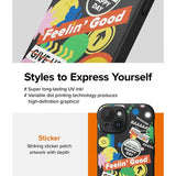 Ringke iPhone 15 Cover Onyx Design Sticker