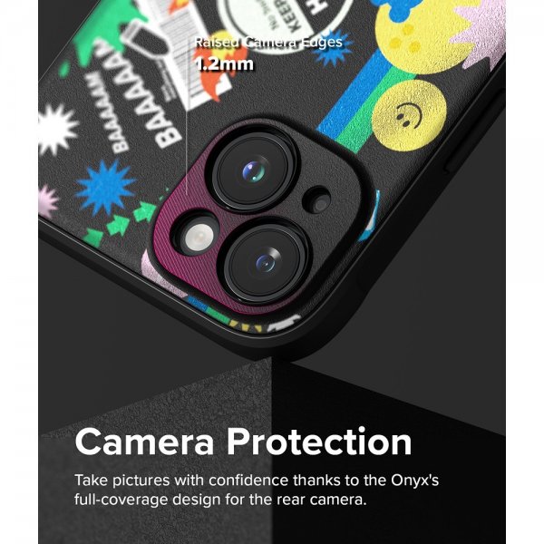 Ringke iPhone 15 Cover Onyx Design Sticker