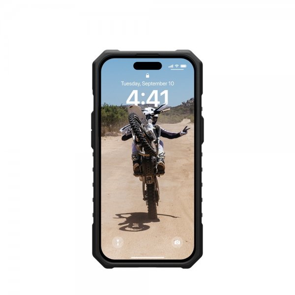 Urban Armor Gear (UAG) iPhone 15 Cover Pathfinder MagSafe Ice