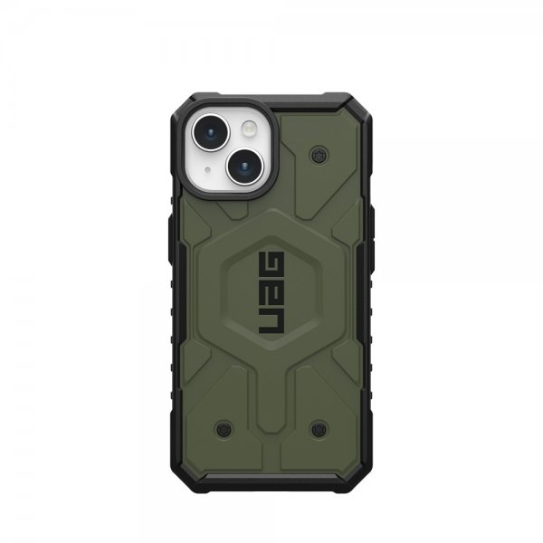 Urban Armor Gear (UAG) iPhone 15 Cover Pathfinder MagSafe Olive Drab