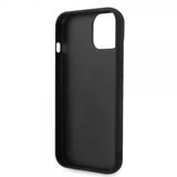 Karl Lagerfeld iPhone 15 Cover Quilted Nylon Puffy Case Logo Plate Sort