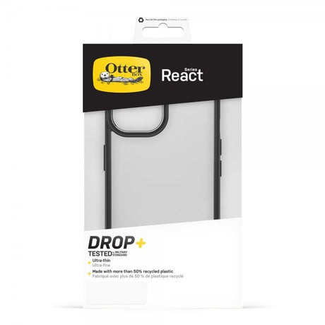 Otterbox iPhone 15 Cover React Black Crystal