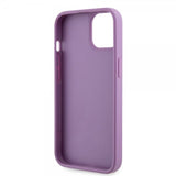 Guess iPhone 15 Cover Rhinestone Lilla
