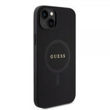 Guess iPhone 15 Cover Saffiano MagSafe Sort