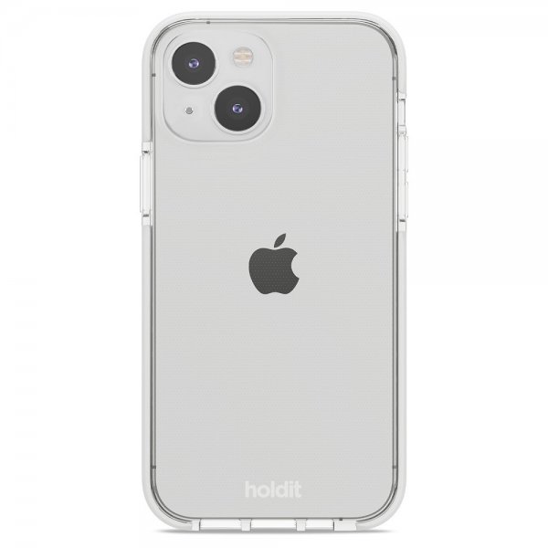 holdit iPhone 15 Cover Seethru Hvid