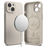 Ringke iPhone 15 Cover Silikone Magnetisk Sten