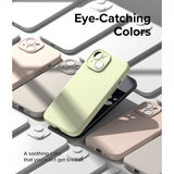 Ringke iPhone 15 Cover Silikone Magnetisk Sunny Lime