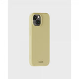 Holdit iPhone 15 Cover Silikone Biscotti