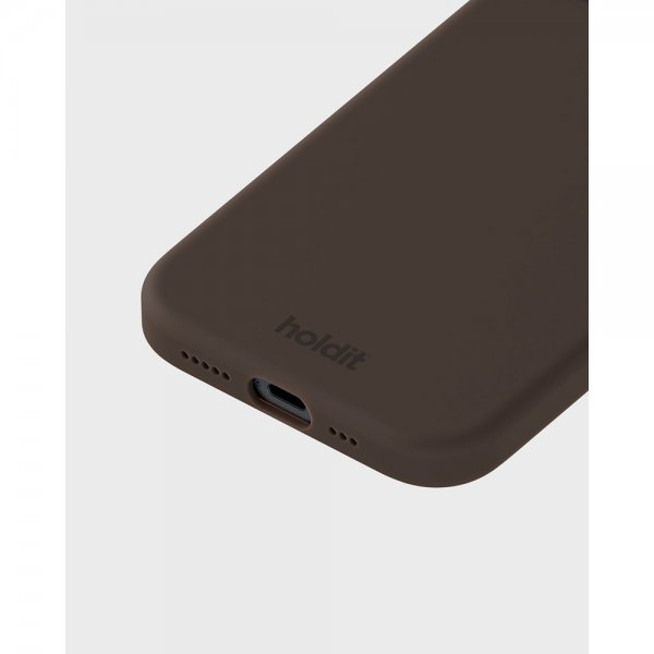 holdit iPhone 13/iPhone 14 Cover Silikone Chocolate