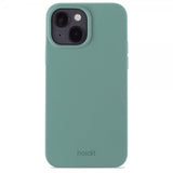 holdit iPhone 15 Cover Silikone Moss Green