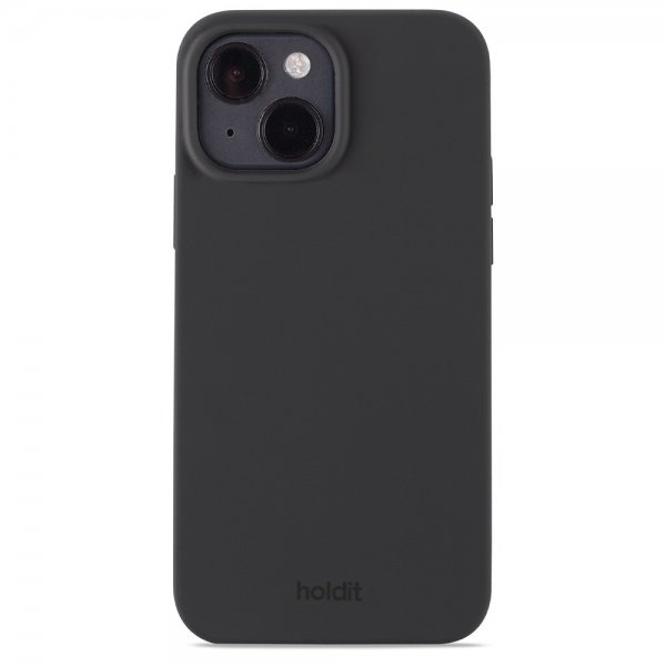 holdit iPhone 15 Cover Silikone Sort