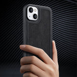 X-Level iPhone 15 Cover Patchwork Grøn