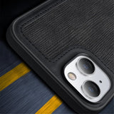 X-Level iPhone 15 Cover Patchwork Grøn