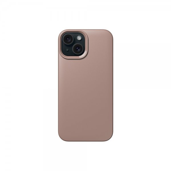 Nudient iPhone 15 Cover Tyndt Etui MagSafe Dusty Pink