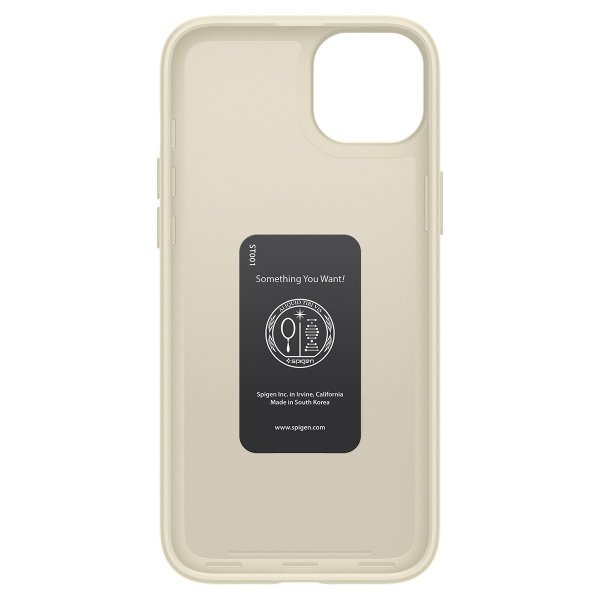 Spigen iPhone 15 Cover Thin Fit Mute Beige