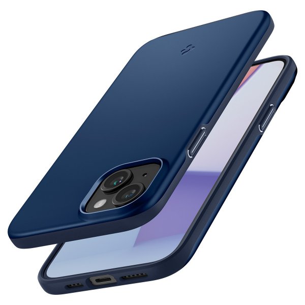 Spigen iPhone 15 Cover Thin Fit Navy Blue