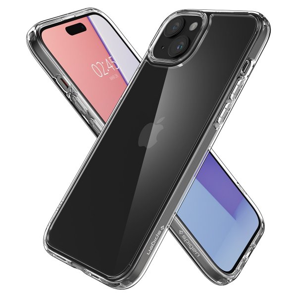 Spigen iPhone 15 Cover Ultra Hybrid Crystal Clear