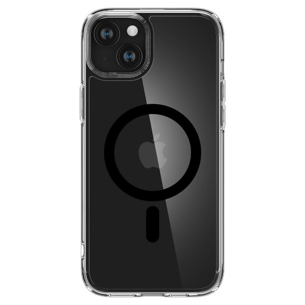 Spigen iPhone 15 Cover Ultra Hybrid MagFit Sort