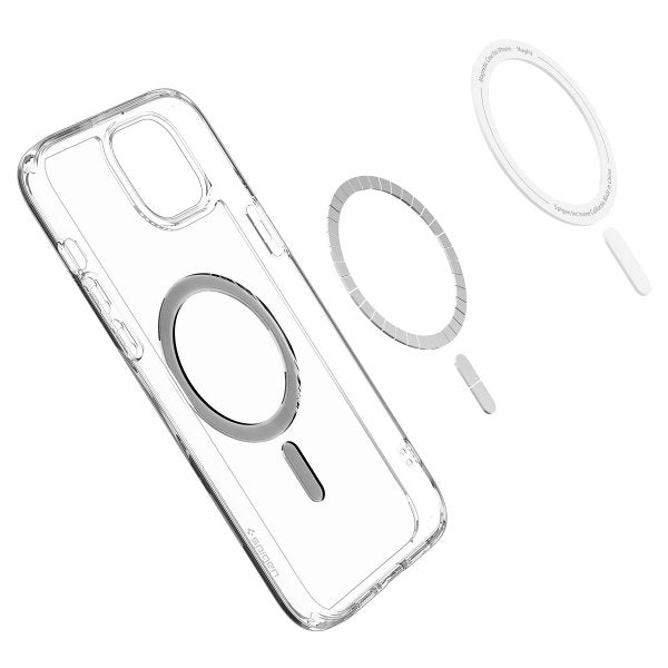 Spigen iPhone 15 Cover Ultra Hybrid MagFit Sort
