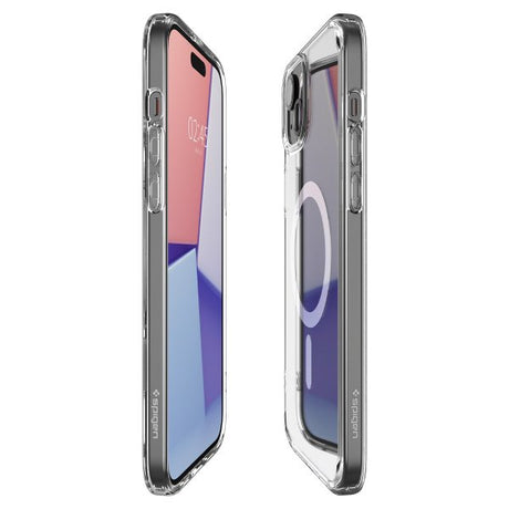 Spigen iPhone 15 Cover Ultra Hybrid MagFit Hvid