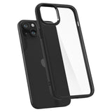 Spigen iPhone 15 Cover Ultra Hybrid Matte Matt Sort