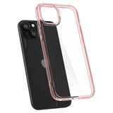 Spigen iPhone 15 Cover Ultra Hybrid Rose Crystal
