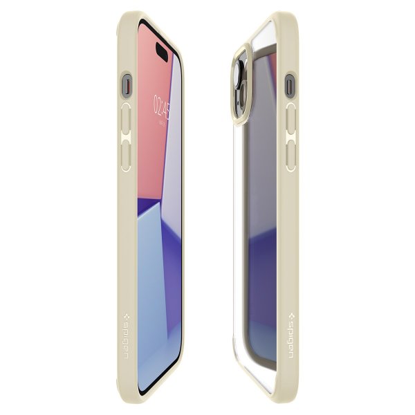 Spigen iPhone 15 Cover Ultra Hybrid Mute Beige
