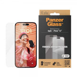 PanzerGlass iPhone 15 Skærmbeskyttelse Classic Fit
