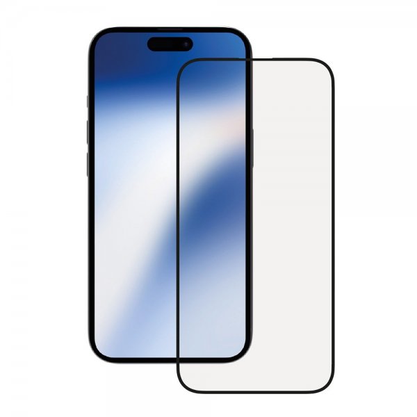 Vivanco iPhone 15 Skærmbeskyttelse Fuld Skærm