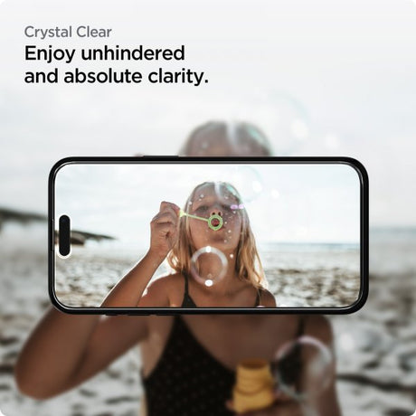 Spigen iPhone 15 Skærmbeskyttelse GLAS.tR ALIGNmaster 2-pak
