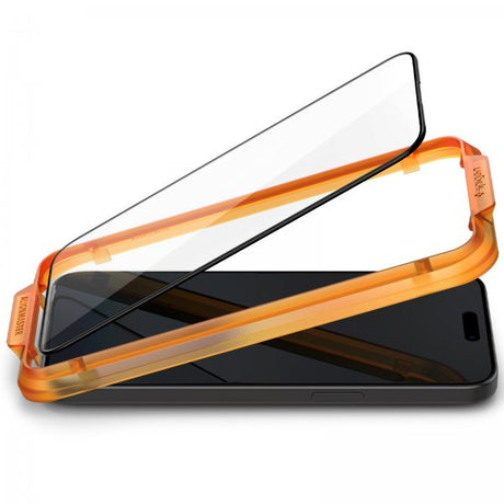 Spigen iPhone 15 Skærmbeskyttelse GLAS.tR ALIGNmaster 2-pak