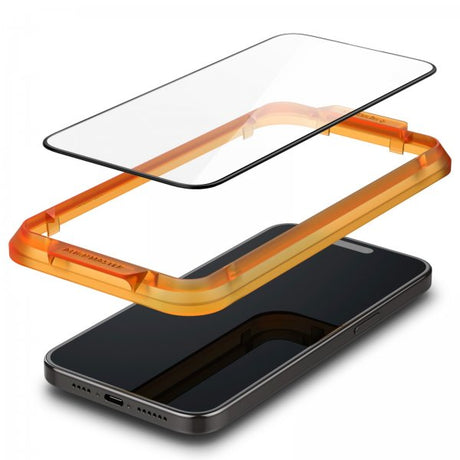 Spigen iPhone 15 Skærmbeskyttelse GLAS.tR ALIGNmaster 2-pak