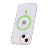 iPhone 15 Cover TPU MagSafe Grøn