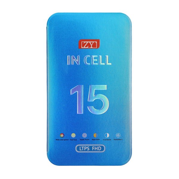 iPhone 15 Display med LCD-skærm ZY In-Cell FHD COF