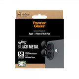 PanzerGlass iPhone 16/16 Plus/iPhone 17 Kamerabeskyttelse Hoops Sort