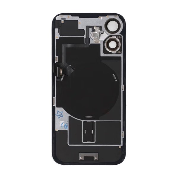 iPhone 16 Bagside Glas - Hvid