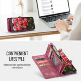 CaseMe iPhone 16 Etui 008 Series Aftageligt Cover Rød