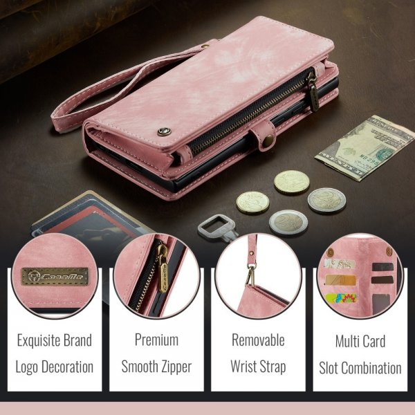 CaseMe iPhone 16 Cover 008 Series Aftageligt cover Rosa