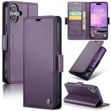 CaseMe iPhone 16 Etui 023 Series Lilla