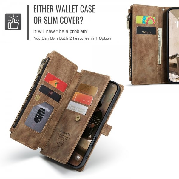 CaseMe iPhone 16 Cover C30 Series Brun
