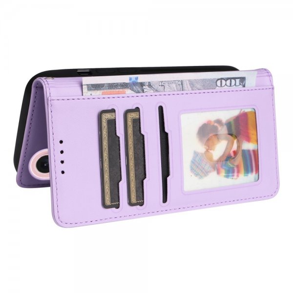 Betopnice iPhone 16 Cover med Aftageligt Cover 005 Lilla
