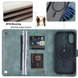 VILI iPhone 16 Etui med Aftageligt Cover GV Series MagSafe Grøn