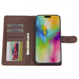 Lc.Imeeke iPhone 16 Cover med Aftageligt Etui L2 Series MagSafe Brun